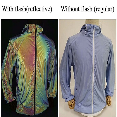reflective material for clothing